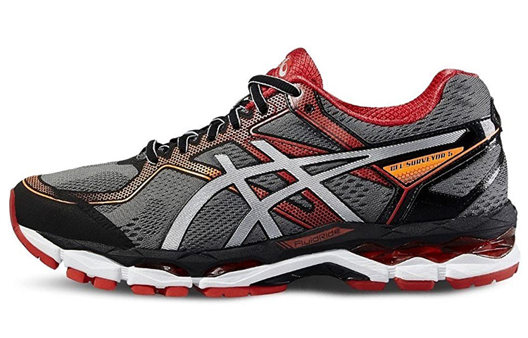 ASICS Gel Surveyor 5 'Black Silver Vermilion' T6B4N-9093