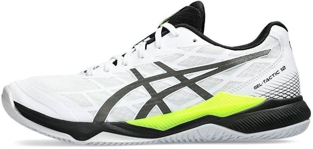 ASICS Gel Tactic 12 2E Wide 'Putih Gunmetal Volt' 1073A059-101 Buy ASICS Gel Tactic 12 2E Wide 'Putih Gunmetal Volt' 1073A059-101