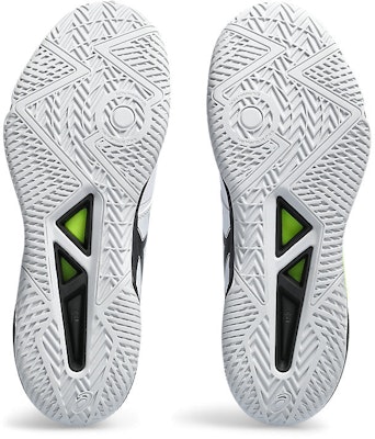 亞瑟士 ASICS Gel Tactic 12 2E 寬楦 '白色 銹色 伏特' 1073A059-101 Sizing 亞瑟士 ASICS Gel Tactic 12 2E 寬楦 '白色 銹色 伏特' 1073A059-101