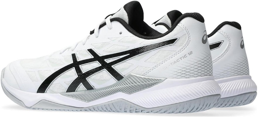 ASICS Gel Tactic 12 'White Black' 1071A090-100 Shop ASICS Gel Tactic 12 'White Black' 1071A090-100