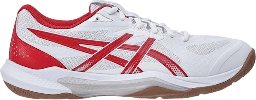 ASICS Gel Tactic 13 Wide 'White Fiery Red' 1073A084-101 ASICS Gel Tactic 13 Wide 'White Fiery Red' 1073A084-101
