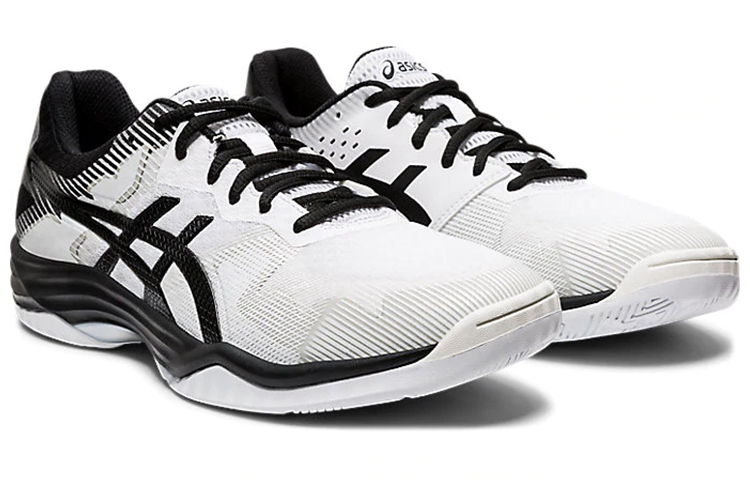 Lookbook 아식스 젤-택틱 블랙/화이트 1073A015-100