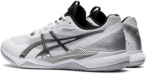 ASICS Gel Tactic Wide 'Putih Perak Murni' 1073A050-100 Shop ASICS Gel Tactic Wide 'Putih Perak Murni' 1073A050-100