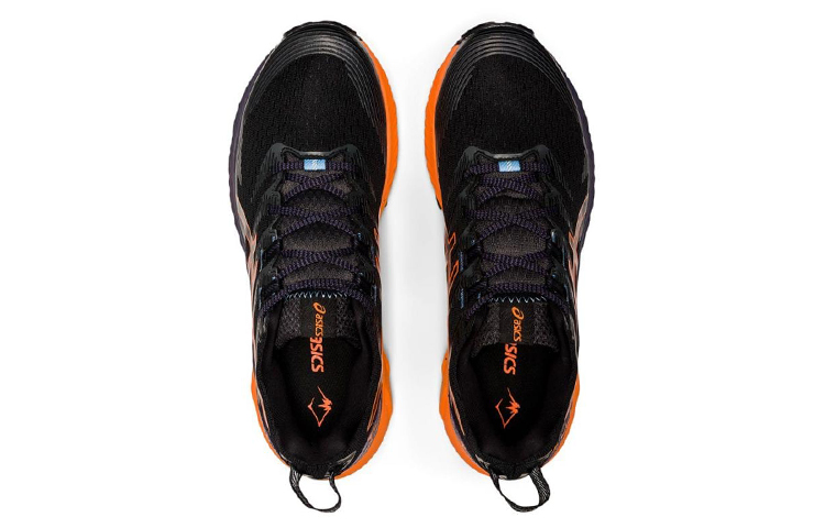 Shop ASICS Gel Trabuco 10 ''Nero Arancione Shock'' 1011B329-001