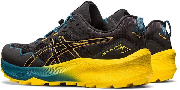 ASICS Gel Trabuco 11 'Hitam Teal Badai Pasir' 1011B605-001 Shop ASICS Gel Trabuco 11 'Hitam Teal Badai Pasir' 1011B605-001