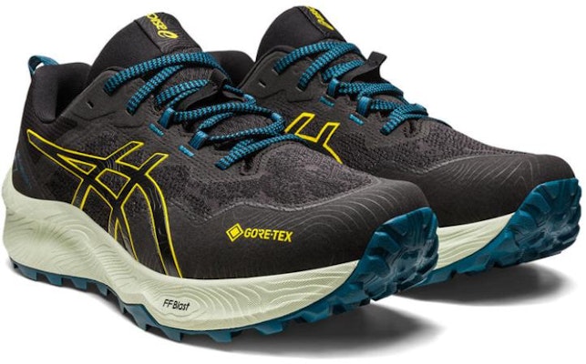 ASICS Gel Trabuco 11 Gore-Tex 'Black Golden Yellow' 1011B608-001 Lookbook ASICS Gel Trabuco 11 Gore-Tex 'Black Golden Yellow' 1011B608-001