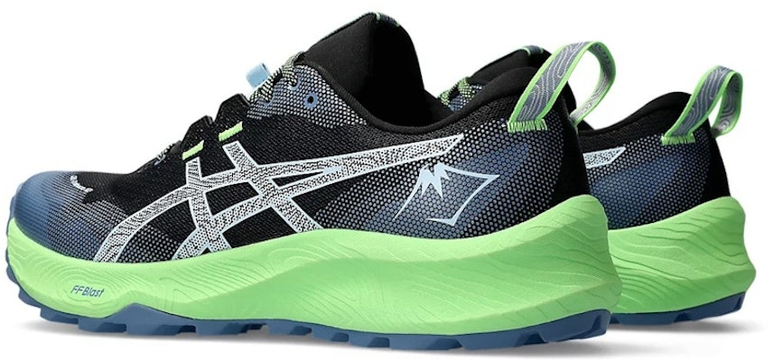 ASICS Gel Trabuco 12 'Negro Azul Claro Verde' 1011B799-001 Lookbook ASICS Gel Trabuco 12 'Negro Azul Claro Verde' 1011B799-001