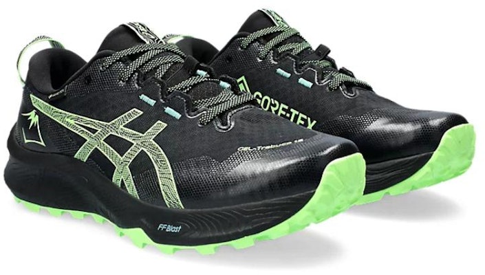 ASICS Gel Trabuco 12 GORE-TEX 'Black Illuminate Green' 1011B801-001 Lookbook ASICS Gel Trabuco 12 GORE-TEX 'Black Illuminate Green' 1011B801-001