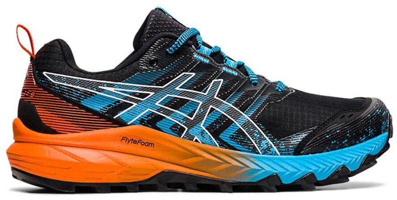 ASICS Gel Trabuco 9 'Hitam Biru Oranye' Sneakers Pria 1011B030-002 Order ASICS Gel Trabuco 9 'Hitam Biru Oranye' Sneakers Pria 1011B030-002