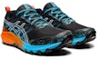 Lookbook ASICS Gel Trabuco 9 'Hitam Biru Oren' 1011B030-002