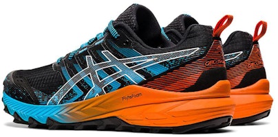 ASICS Gel Trabuco 9 'Hitam Biru Oren' 1011B030-002 Shop ASICS Gel Trabuco 9 'Hitam Biru Oren' 1011B030-002