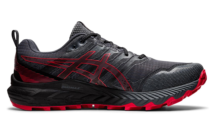 Order ASICS Gel Trabuco 9 ''Gris Carrier Rouge Électrique'' 1011B030-021