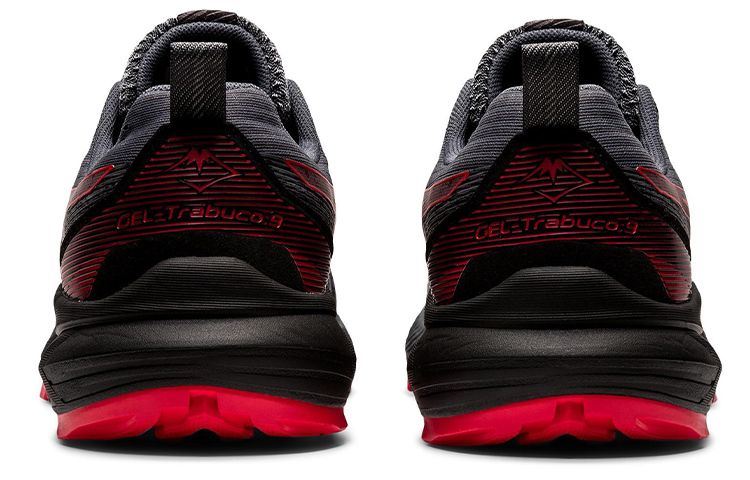 Shop ASICS Gel Trabuco 9 ''Gris Carrier Rouge Électrique'' 1011B030-021