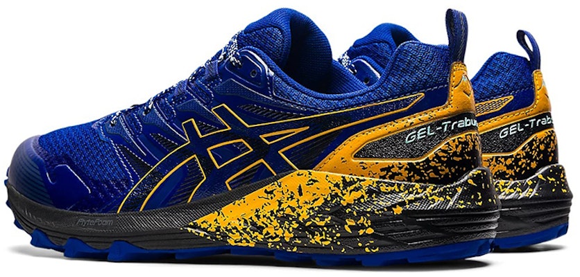 ASICS Gel-Trabuco Terra Sneakers Blue/Yellow 1011B029-407 Shop ASICS Gel-Trabuco Terra Sneakers Blue/Yellow 1011B029-407