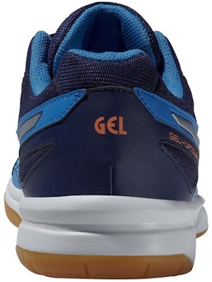 Asics Gel-Upcourt 緩衝防滑運動跑步鞋 藍銀拼色 Shop Asics Gel-Upcourt 緩衝防滑運動跑步鞋 藍銀拼色