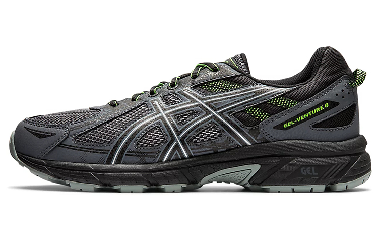 Buy 아식스 젤-벤처 6 블랙/그린 (Asikseu Jel-Benchyeo 6 Beullaeg/Geurin) 1011A765-020