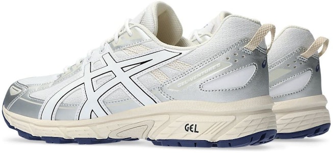 アシックス ゲルベンチャー 6 'ホワイト シルバー ネイビー' 1203A407-100 Lookbook アシックス ゲルベンチャー 6 'ホワイト シルバー ネイビー' 1203A407-100
