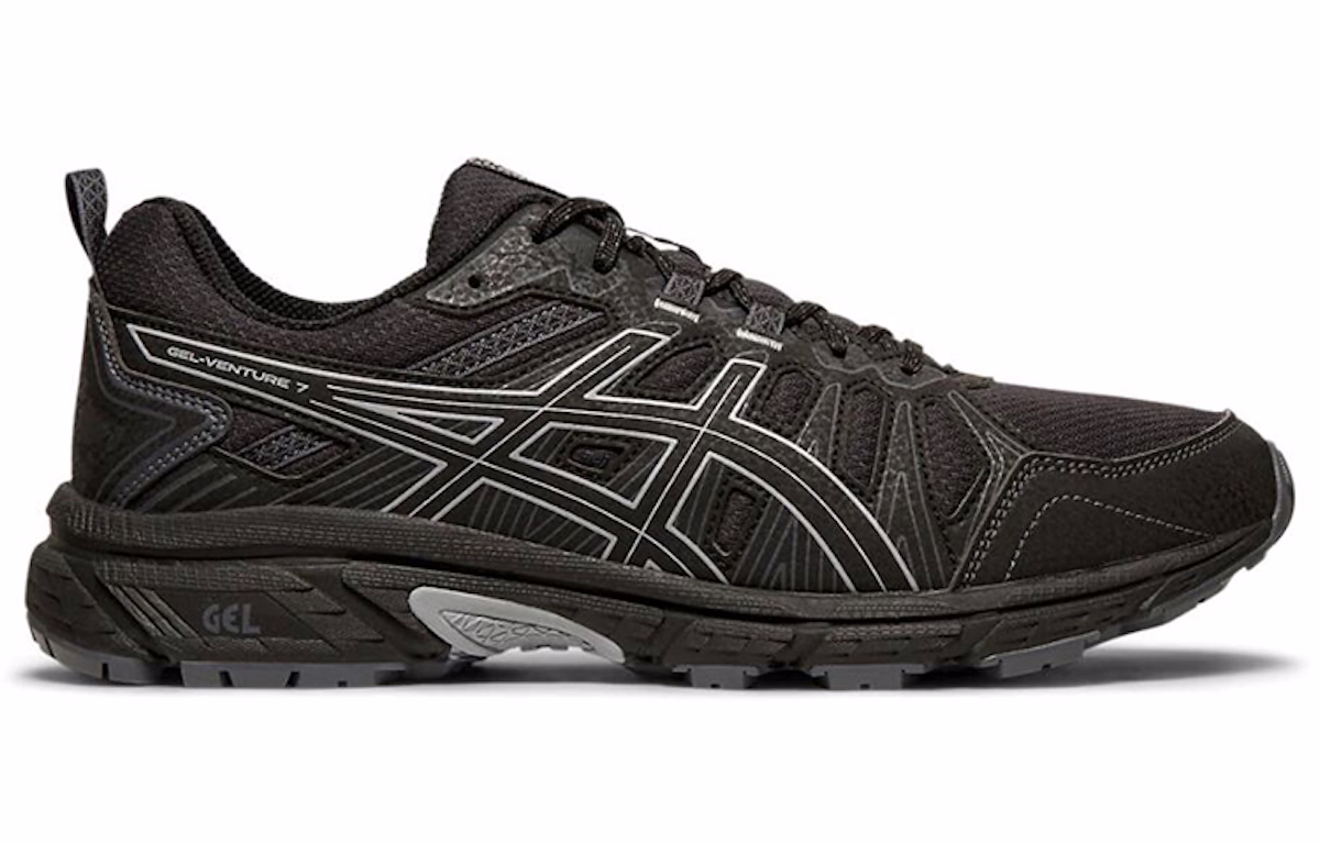 ASICS Gel Venture 7 4E Wide 'Black Sheet Rock'