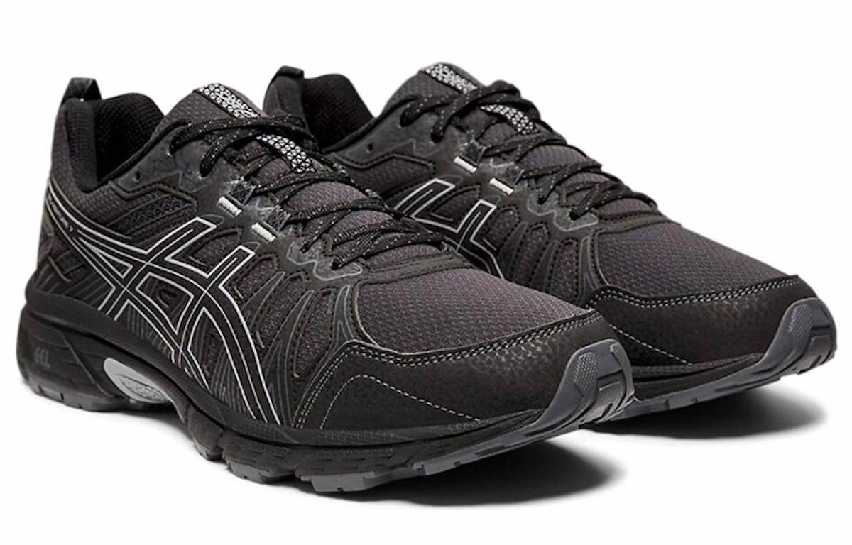 ASICS Gel Venture 7 4E Wide 'Black Sheet Rock'