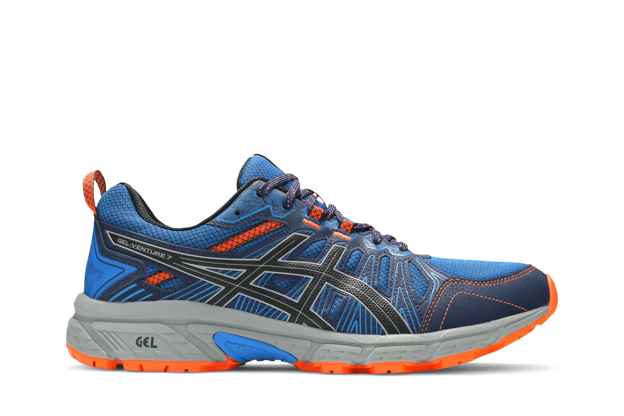 ASICS Gel Venture 7 4E Wide 'Electric Blue Rock' 1011A561-400