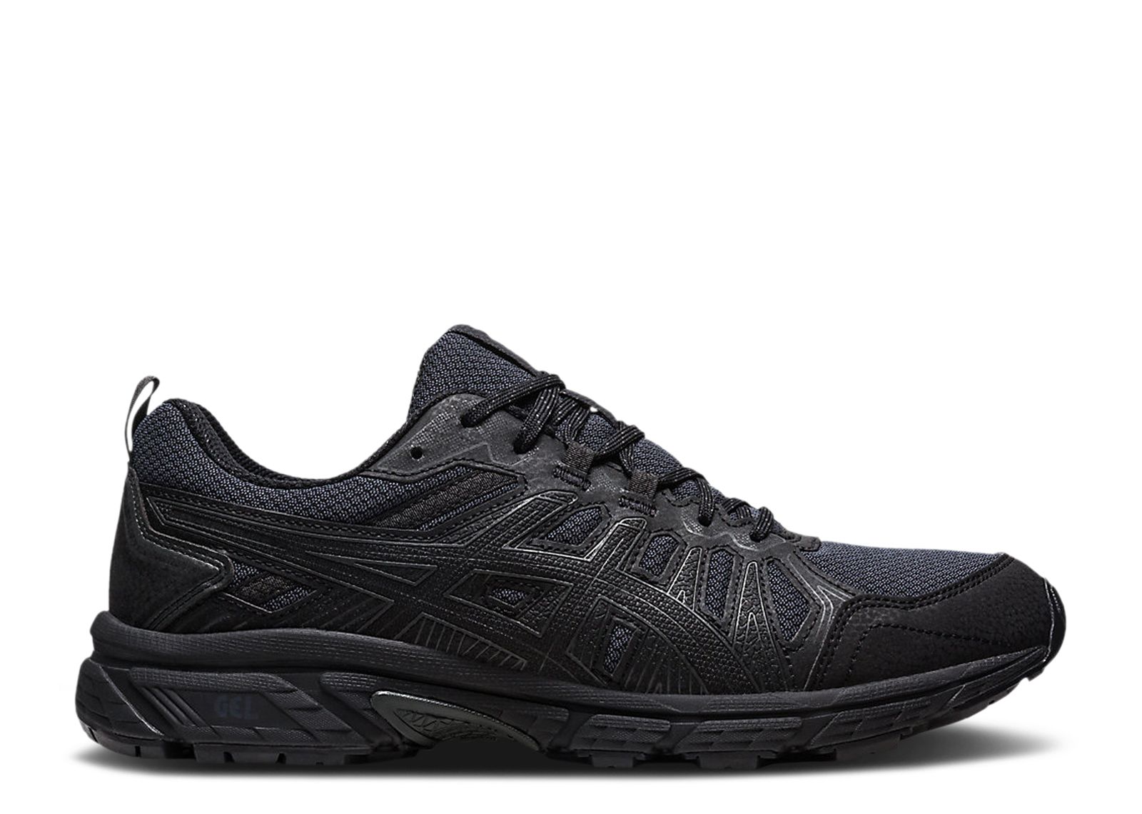 ASICS Gel Venture 7 4E Wide 'Triple Black' 1011B262-001