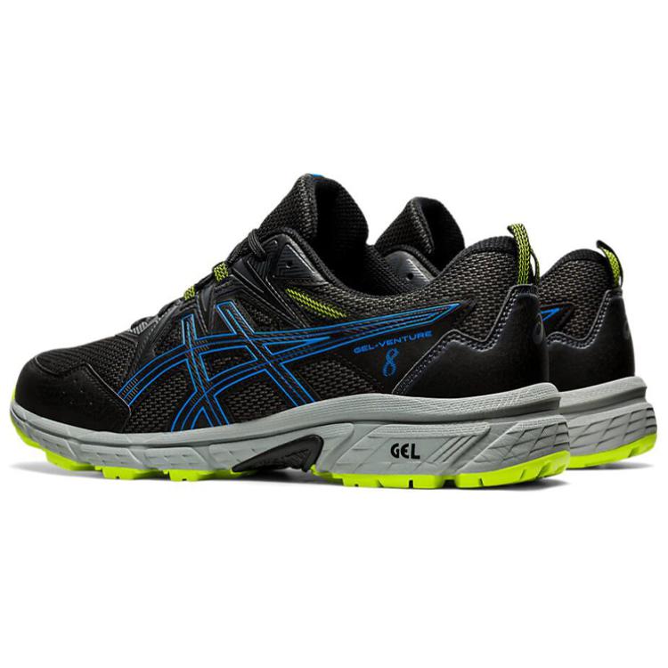 Lookbook ASICS Gel Venture 8 4E Lebar Ekstra 'Hitam Biru Directoire' 1011A826-003