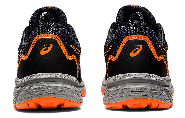 ASICS Gel Venture 8 4E Wide 'Black Shocking Orange' 圖 5