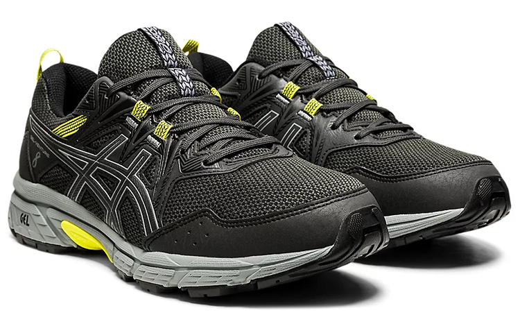 Lookbook ASICS Gel Venture 8 ''Gris Graphite Jaune'' 1011A824-026