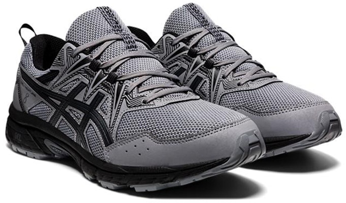 Asics Gel-Venture 8 耐磨防滑 低筒 跑步鞋 男款 灰黑色 Lookbook Asics Gel-Venture 8 耐磨防滑 低筒 跑步鞋 男款 灰黑色