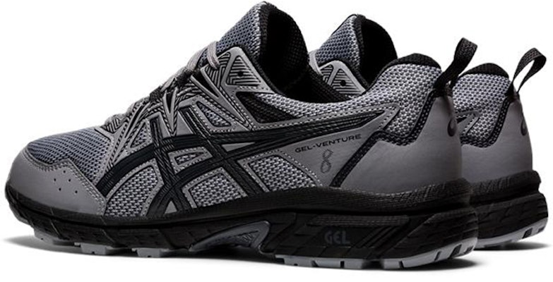 Asics Gel-Venture 8 耐磨防滑 低筒 跑步鞋 男款 灰黑色 Shop Asics Gel-Venture 8 耐磨防滑 低筒 跑步鞋 男款 灰黑色