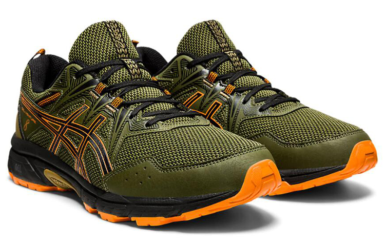 Lookbook アシックス ゲルベンチャー8 トレイル グリーン 1011A824-301