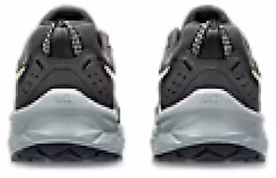 Shop Asics Gel-Venture 9 圓頭繫帶 減震耐磨 低筒 跑步鞋 男款 黑黃色