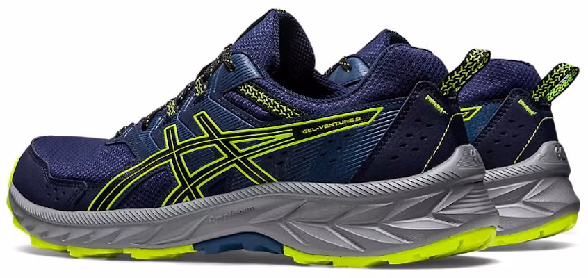 ASICS Gel Venture 9 ''Peacoat Safety Geel'' 1011B486-403 Shop ASICS Gel Venture 9 ''Peacoat Safety Geel'' 1011B486-403