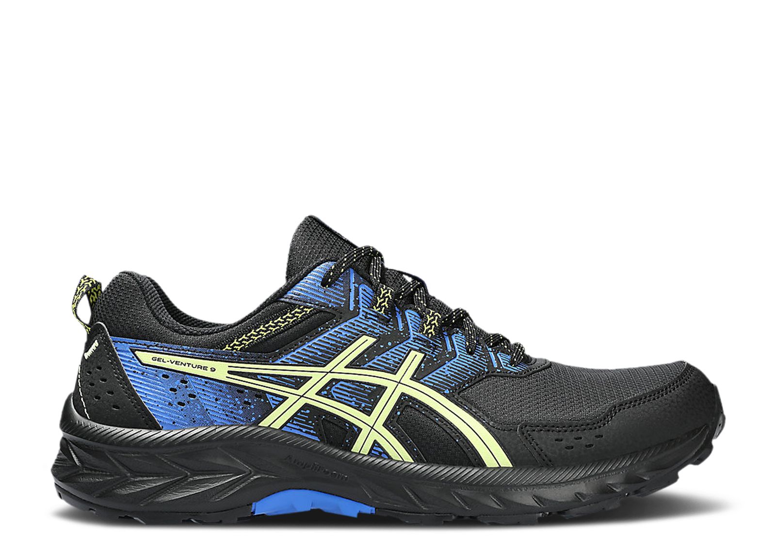 ASICS Gel Venture 9 Extra Wide 'Black Glow Yellow' 1011B488-006