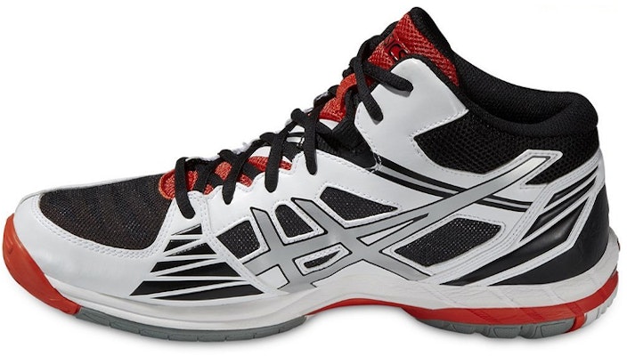 ASICS Gel-Volley Elite 3 MT 'Black Red White Silver' B501N-0193 Buy ASICS Gel-Volley Elite 3 MT 'Black Red White Silver' B501N-0193