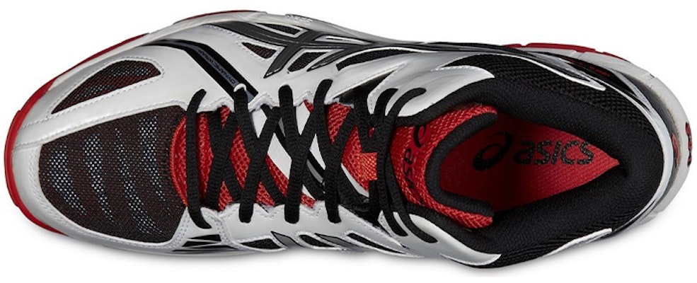 ASICS Gel-Volley Elite 3 MT 'Negro Rojo Blanco Plateado' B501N-0193 Lookbook ASICS Gel-Volley Elite 3 MT 'Negro Rojo Blanco Plateado' B501N-0193