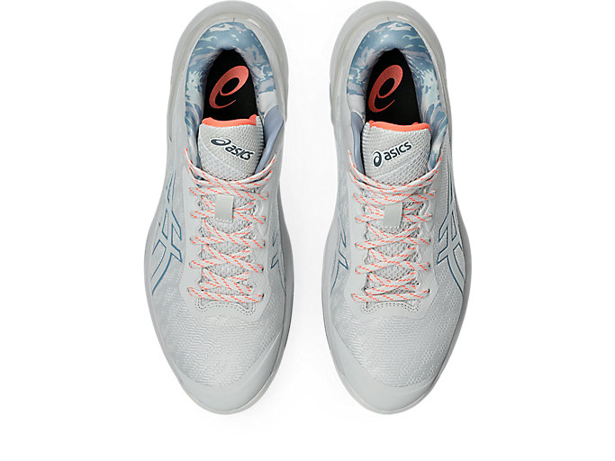 Details for ASICS GELBURST 28 Basketball Shoes Cool Mist/Saba Blue 1063A099-102