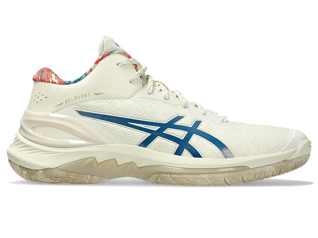 ASICS GELBURST 28 Basketball Shoes Ivory/Deep Sea Teal 1063A099-751