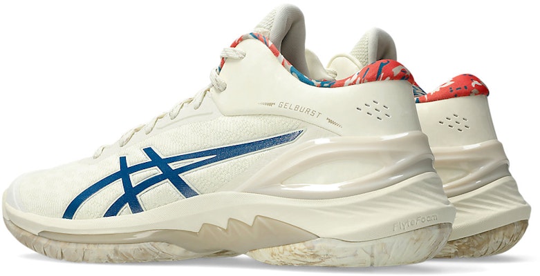 ASICS GELBURST 28 Basketball Shoes Ivory/Deep Sea Teal 1063A099-751 Lookbook ASICS GELBURST 28 Basketball Shoes Ivory/Deep Sea Teal 1063A099-751