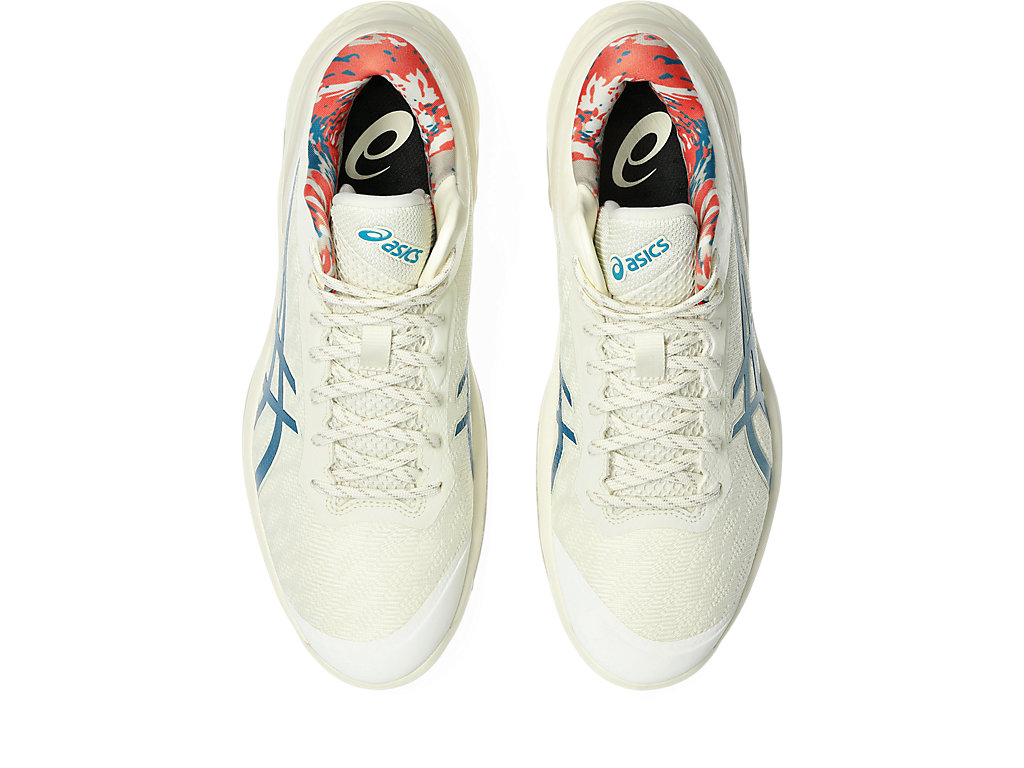 Details for 亚瑟士GELBURST 28篮球鞋 象牙色/深海蓝绿色 1063A099-751