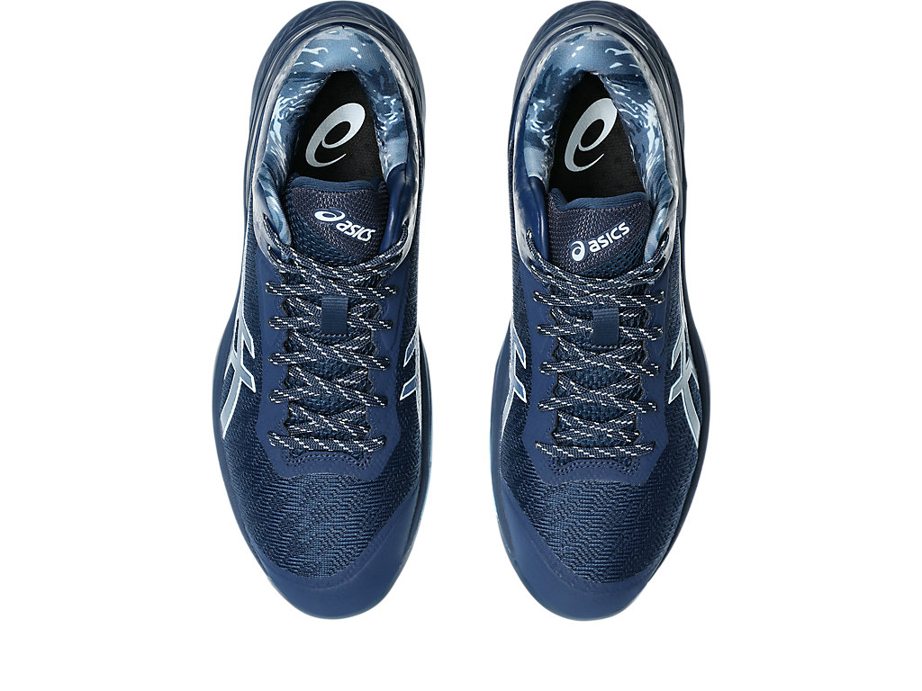 Cheap ASICS GELBURST 28 Kasut Bola Keranjang Night Sky/Grand Shark 1063A099-400