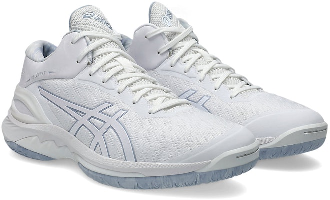 ASICS GELBURST 28 Basketball Shoes White/Grey Blue 1063A100-100 Order ASICS GELBURST 28 Basketball Shoes White/Grey Blue 1063A100-100