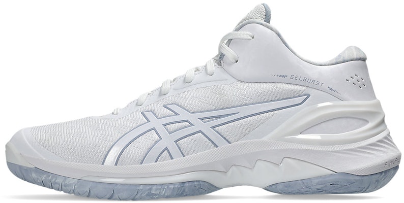 ASICS GELBURST 28 Basketball Shoes White/Grey Blue 1063A100-100 Cheap ASICS GELBURST 28 Basketball Shoes White/Grey Blue 1063A100-100