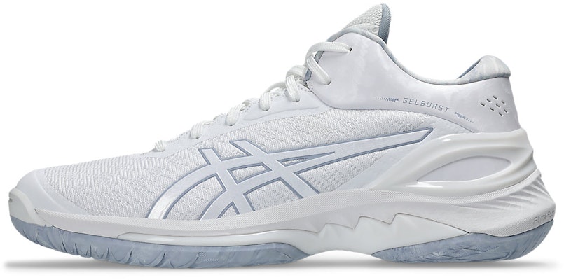 ASICS GELBURST 28 Basketball Shoes White/Grey Blue 1063A099-100 Cheap ASICS GELBURST 28 Basketball Shoes White/Grey Blue 1063A099-100