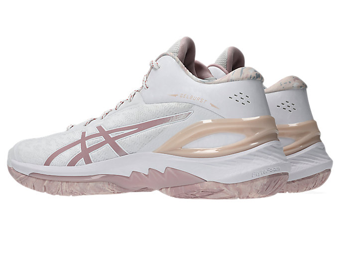 Lookbook ASICS GELBURST 28 Basketball Shoes White/Morganite 1063A099-103