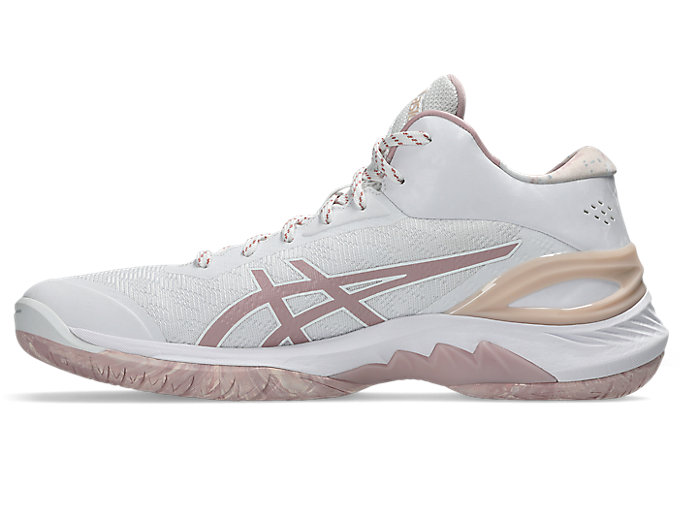 Shop ASICS GELBURST 28 Basketball Shoes White/Morganite 1063A099-103