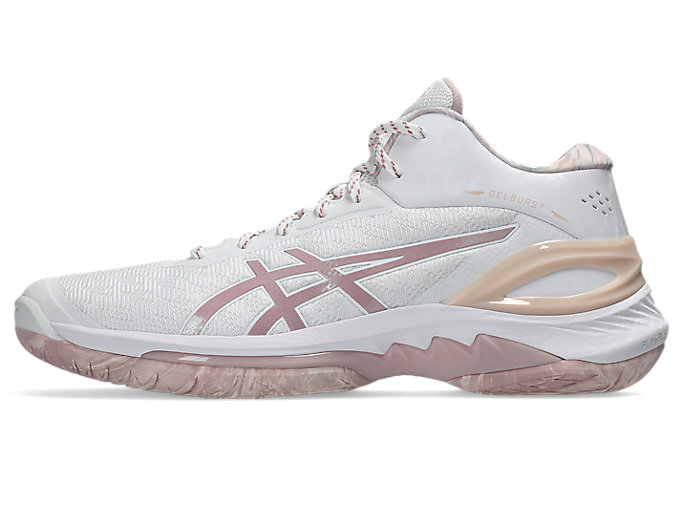 Cheap ASICS GELBURST 28 Basketball Shoes White/Morganite 1063A099-103