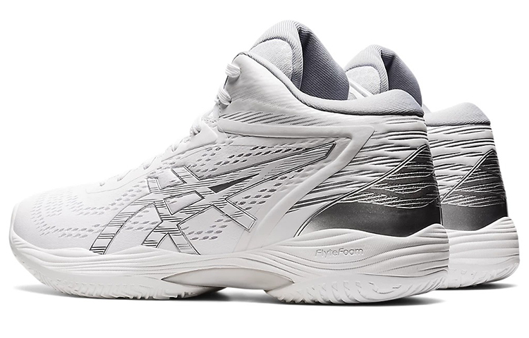 Shop ASICS Gelhoop V14 4E Wide ''Bianco Argento'' 1063A051-100