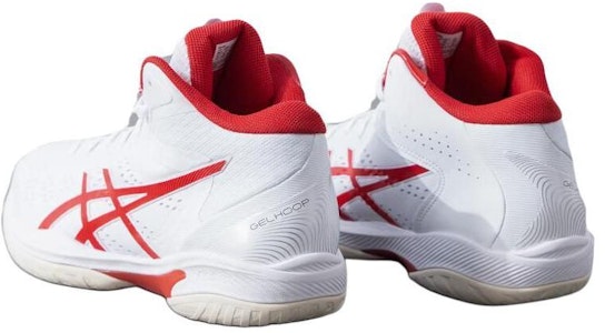 ASICS Gelhoop V16 ''Putih Merah Klasik'' 1063A090-100 Shop ASICS Gelhoop V16 ''Putih Merah Klasik'' 1063A090-100