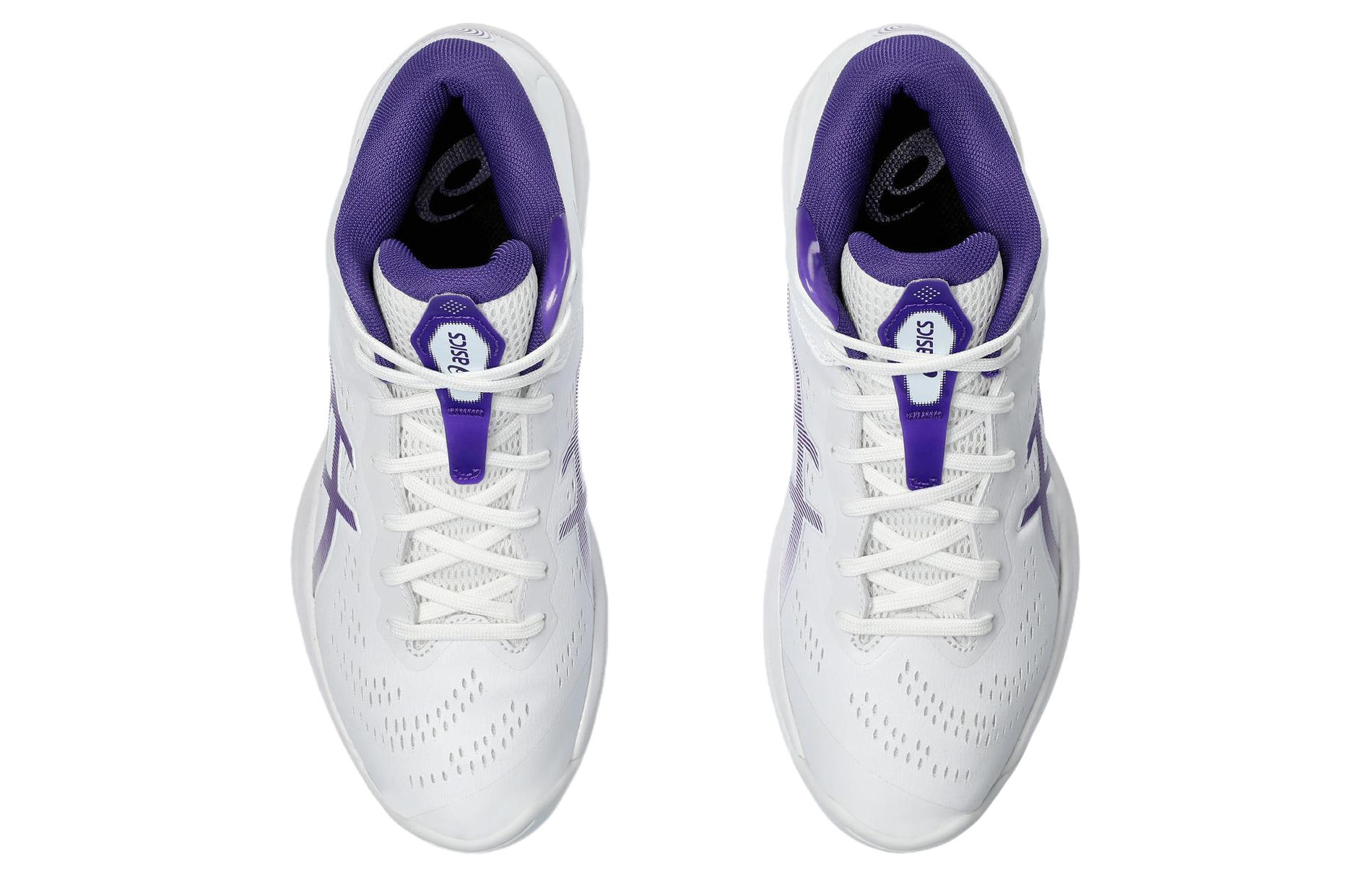 Details for ASICS Gelhoop V16 'White Gentry Purple' 1063A078-102